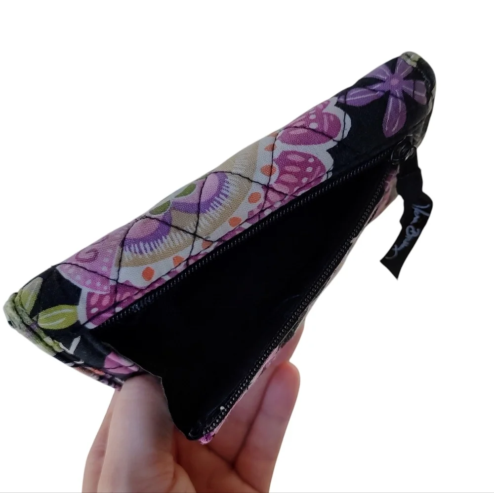 Vera Bradley Pirouette Pink Vintage Quilted Floral Wallet